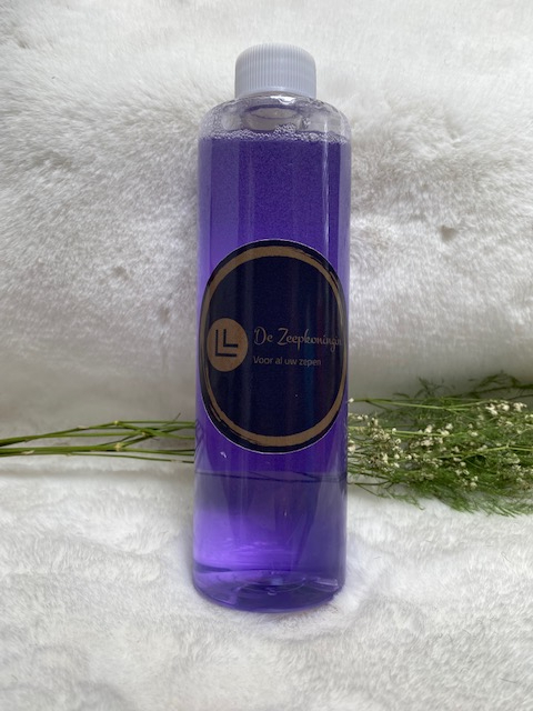 Vloeibare 2in1 shampoo en douchegel Lavendel navul fles